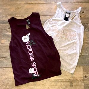 2 athletic tanks! ❤️❤️